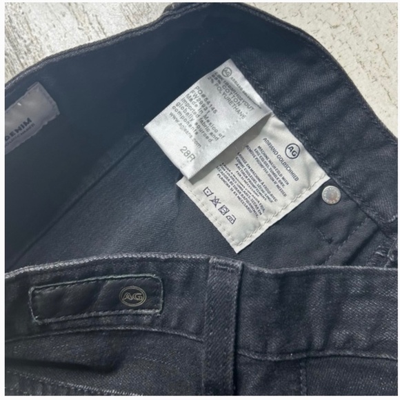 AG Alexxis Extended High Rise Vintage Fit Straight Jean - Size 28 - Picture 4 of 5